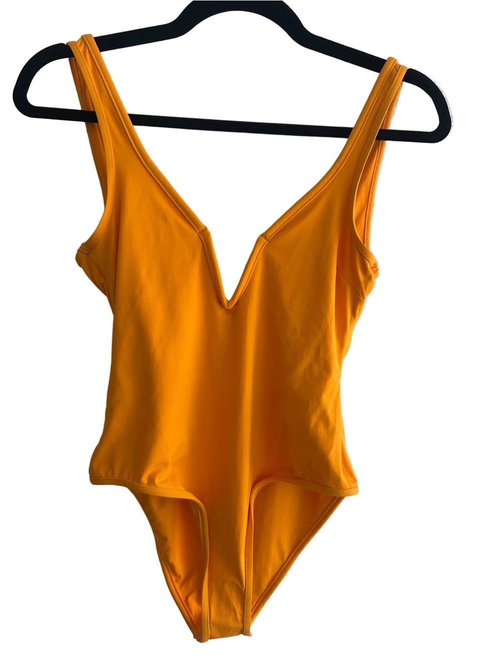 Lspace One-Piece V-Neck Swimsuit NWT